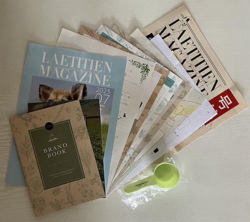 カナガンキャットフード サーモンの同梱物