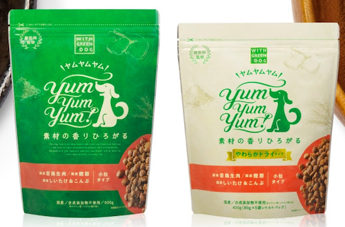 ヤムヤムヤムドッグフードのイメージ画像