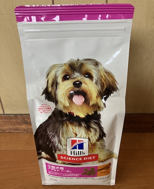 サイエンスダイエットドッグフードのパッケージ画像(表面1)