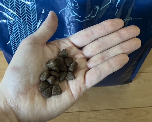 ネルソンズドッグフードの粒