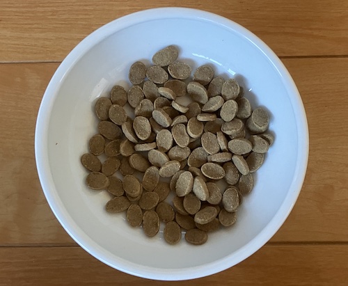 PREWAN（プレワン）ドッグフードの盛り付け画像