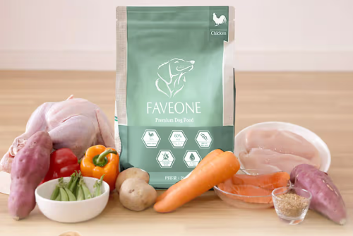 フェイヴワンドッグフードのパッケージ画像