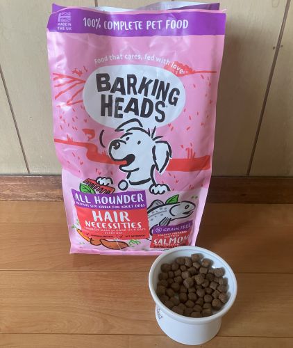 バーキングヘッズドッグフード盛り付け画像2