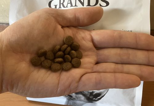 グランツドッグフード チキン&ダックの粒1